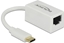 Изображение Delock USB Type-C™ Network Adapter Gigabit LAN 1 x RJ45 compact white