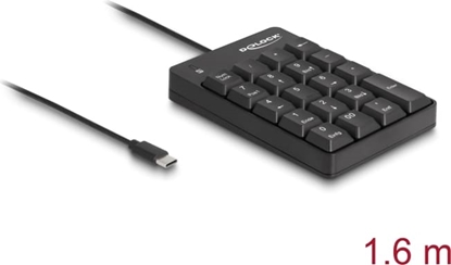 Picture of Delock USB Type-C™ Number Pad 19 keys black