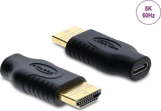 Изображение Delock USB Type-C™ to HDMI Adapter (DP Alt Mode) 8K 60 Hz with HDR and HDCP