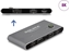 Изображение Delock USB-C™ KVM Switch to DisplayPort 8K 30 Hz with USB 2.0