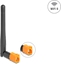 Picture of Delock WiFi 6 Antenna FAKRA M jack 2.5 - 3.0 dBi omnidirectional with tilt joint black
