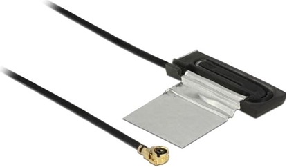 Изображение Delock WLAN 802.11 ac/a/h/b/g/n Antenna I-PEX Inc., MHF® I plug 1.5 - 2.0 dBi 1.13 25 cm CCD internal