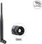 Изображение Delock WLAN Antenna 802.11 ac/a/b/g/n SMA 4 - 5 dBi omnidirectional joint black