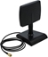 Изображение Delock WLAN WiFi 6 Antenna RP-SMA plug 4 - 6 dBi directional with magnetic base with tilt joint