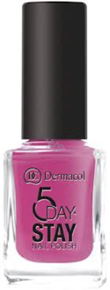 Изображение Dermacol 5 Day Stay 17 Pink Affair Nail Polish 11 ml
