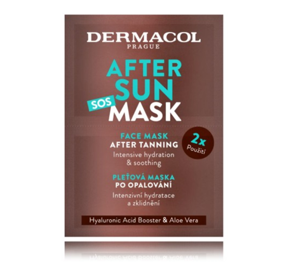 Изображение Dermacol After Sun Face Mask 2x8 ml