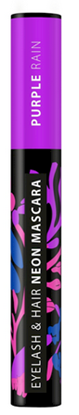 Attēls no Dermacol Eyelash & Hair Neon Mascara Purple Rain 9 ml