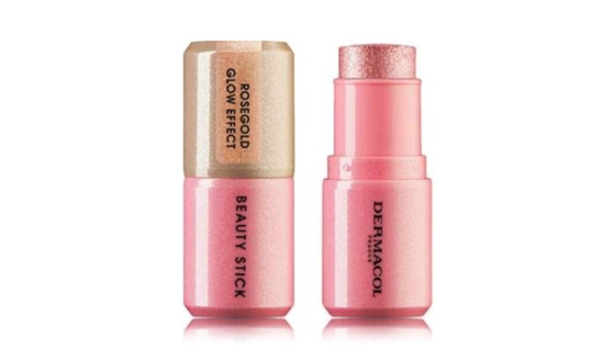 Picture of Dermacol Highlighter 1 Rosegold Glow Effect