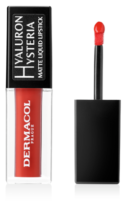 Attēls no Dermacol Hyaluron Hysteria Matte Liquid Lipstick No.12 4,5 ml