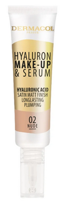 Attēls no Dermacol Hyaluron Make-up & Serum 02 Nude 25 g