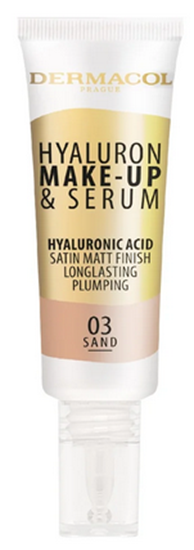 Picture of Dermacol Hyaluron Make-up & Serum 03 Sand 25 g