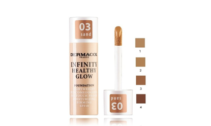 Изображение Dermacol Infinity Healthy Glow Foundation 04 Bronze 20 g