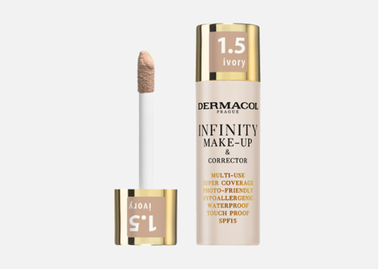 Изображение Dermacol Infinity Make-Up & Corrector 1.5 Ivory 20 g