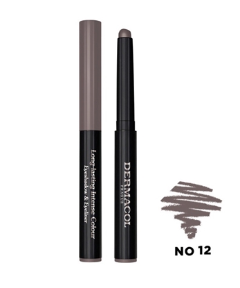 Attēls no Dermacol Long-Lasting Intense Colour Eyeshadow & Eyeliner No.12