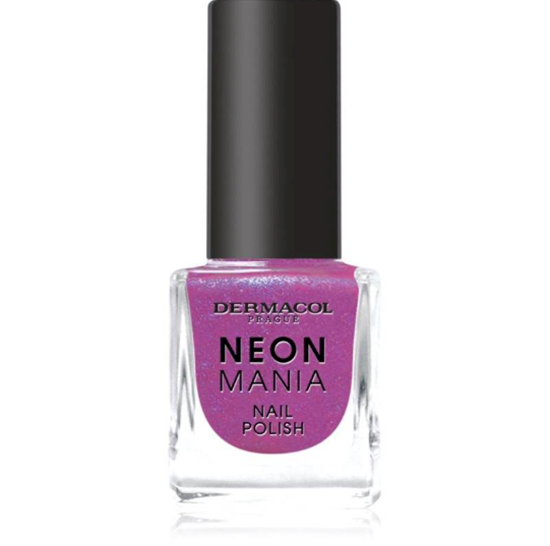 Picture of Dermacol Neon Mania Nail Polish 3 Purple Pulse 5 ml