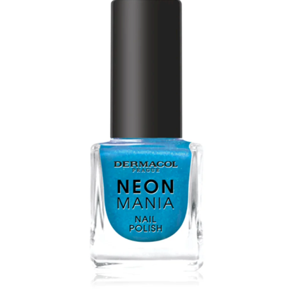Picture of Dermacol Neon Mania Nail Polish 6 Azure Aqua 5 ml