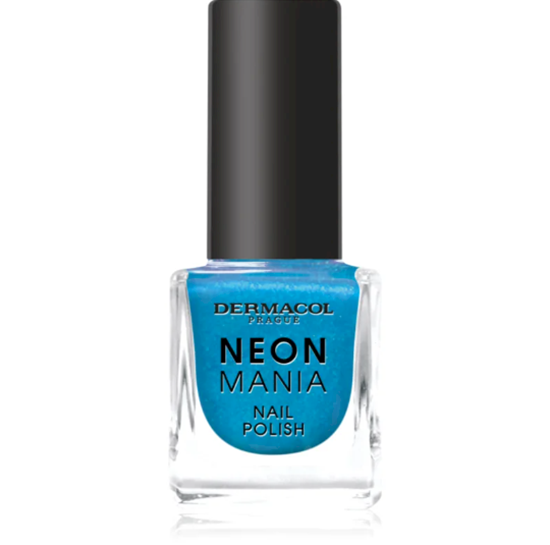 Picture of Dermacol Neon Mania Nail Polish 6 Azure Aqua 5 ml