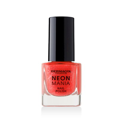Picture of Dermacol Neon Mania Nail Polish 7 Coral Sunset 5 ml