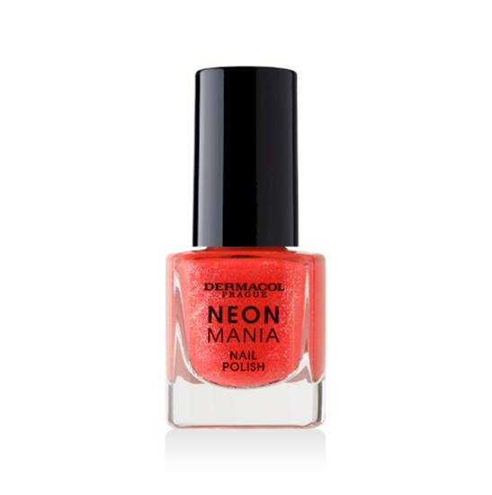 Picture of Dermacol Neon Mania Nail Polish 7 Coral Sunset 5 ml