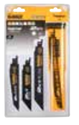 Изображение Dewalt Zestaw brzeszczotów EXTREME do pilarek szablastych 6szt. (DT2440L-QZ)