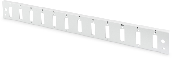 Изображение Digitus Fiber Optic Splice Box Front Panel, quick lock, 12x SC DX, 1U