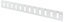 Picture of Digitus Fiber Optic Splice Box Front Panel, quick lock, 12x SC DX, 1U