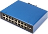 Picture of Digitus Industrial 16+2 port L2 managed Gigabit Ethernet PoE switch