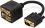Attēls no Digitus splitter VGA, 0.2m, czarny
