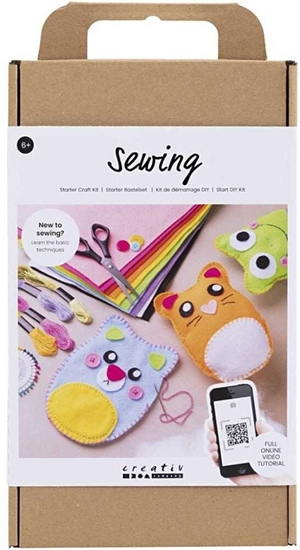 Picture of Djeco Diy Kit Zrób to sam rinkinys  szycie  misie (977540)