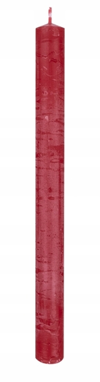 Picture of Donau Home wieca stoowa Rustic Classic, 22x250mm, 4 szt., czerwony