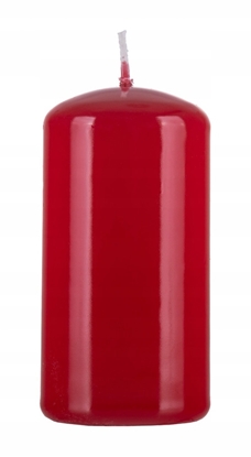 Picture of Donau Home wieca supek Standard Gloss, 50x100mm, czerwony