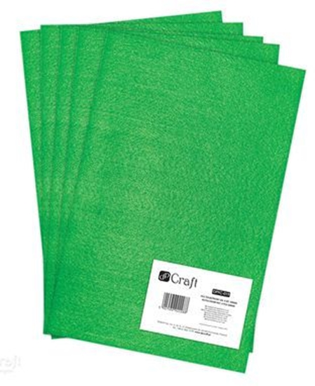 Изображение DP Craft Filc poliestrowy A4 Green DPFC-019