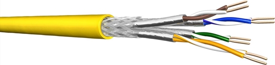 Picture of Draka Holding DRAKA UC2000/UCFUTURE COMPACT22 Cat.8.2 S/FTP H AWG 22 gelb, 1000 m