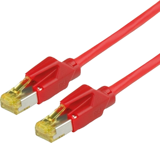 Изображение Draka Multimedia Cable DRAKA Patchkabel Kat.6A (Class EA) S/FTP, UC900 TM31, LSOH, rot, 10 m