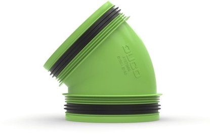 Picture of Duco Connection piece 45° with joint D160/D160 (M/M)DUCO