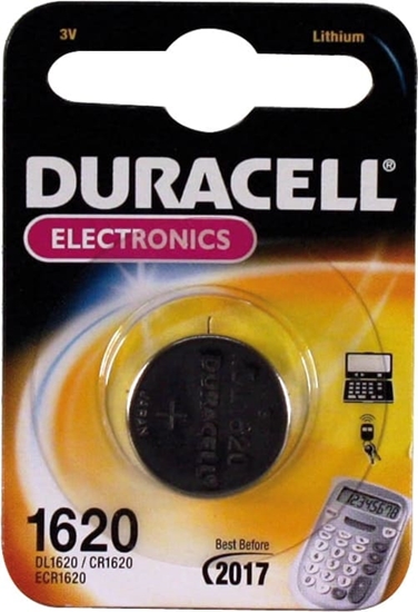 Picture of Duracell CR1620 3V Vienreizējas lietošanas baterija Litijs