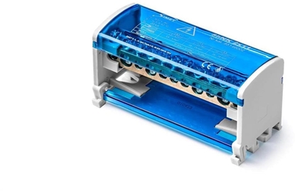 Изображение Dwubiegunowy moduowy blok rozdzielczy 2x(7x6mm2 2x25mm2 2x35mm2 ) na szyn TS35 ShNK 2x11 85146002