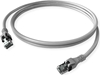 Изображение Easylan DualBoot PushPull IP20 Patchkabel, Cat.6 (Class E), grau, 5 m