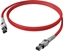 Attēls no Easylan VarioBoot Patch cable Cat.6A, S/FTP, red, 1 m