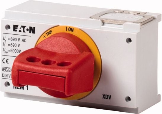 Picture of Eaton Napd bezporedni czerwono-óty z blokad NZM1-XDVR (260135)
