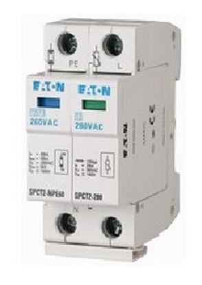 Attēls no Eaton Ogranicznik przepi C Typ 2 2F 20kA 1.4kV SPCT2-335-1+NPE (167621)