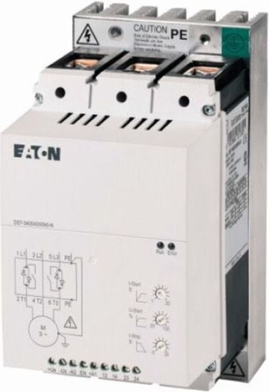 Picture of Eaton Softstart 3-fazowy 400VAC 70A 37kW/400V Uc=24V AC/DC DS7-340SX070N0-N (134918)