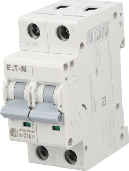 Picture of Eaton Wycznik nadprdowy 2P C 16A 6kA AC xPole Home HN-C16/2 194871