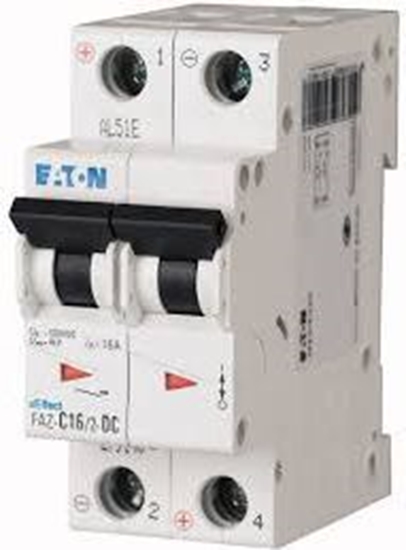 Picture of Eaton Wycznik nadprdowy 2P C 32A 15kA DC FAZ C32/2-DC (279143)
