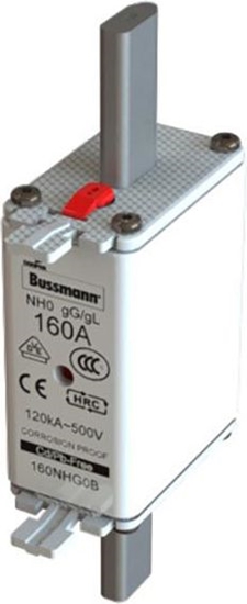 Picture of Eaton Wkadka bezpiecznikowa NH0 podwójny wskanik 100A 500V GL/GG (100NHG0B)