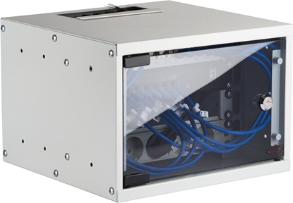 Picture of EFB 10" Wandgehäuse 4HE Tiefe 300mm 1-teilig RAL7035