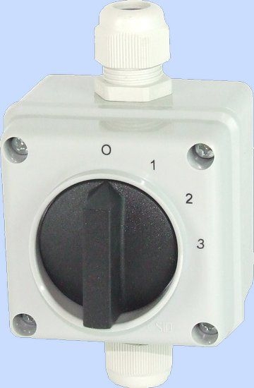 Picture of Elektromet cznik krzywkowy 0-1-2-3 3P 12A w obudowie IP65 uk E12-63 (921263)