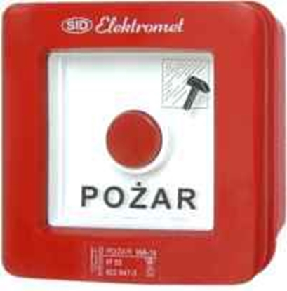 Picture of Elektromet Rczny ostrzegacz poarowy 2Z 12A NO-NO IP65 WPp-2s ROP A (921552)