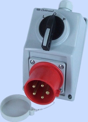 Изображение Elektromet Zestaw instalacyjny L-0-P 32A 5P IP44 (974026)
