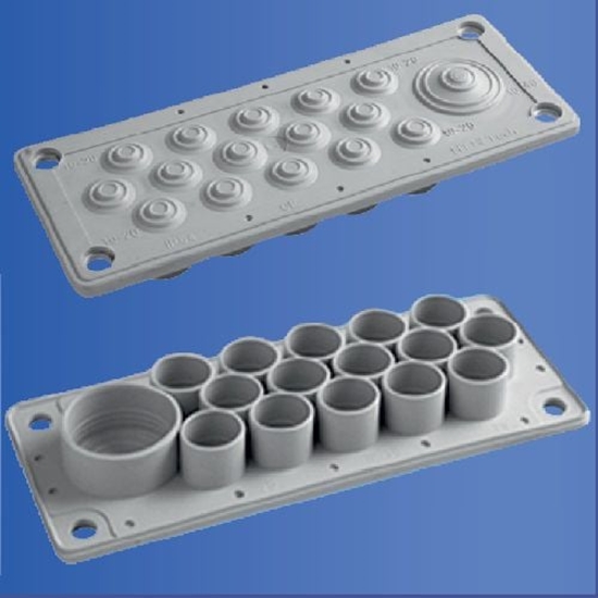 Picture of Elektro-Plast Przepust membranowy PM-B-16 szary (34.716)